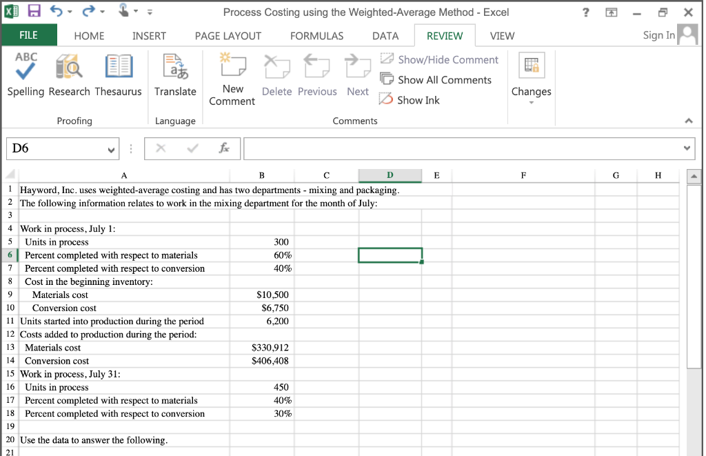 Please solve for the Yellow highlighted boxes Thank you! X 5 Process