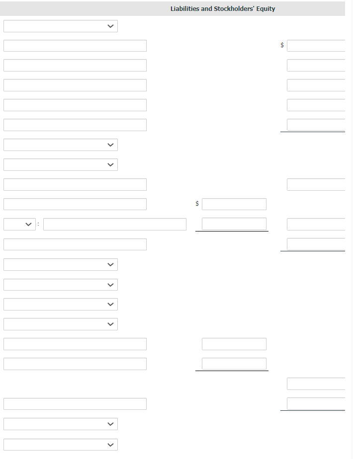 classified balance sheet in good form. Common stock authorized was 400,000 shares,