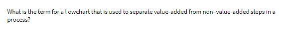 What is the term for a lowchart that is used to