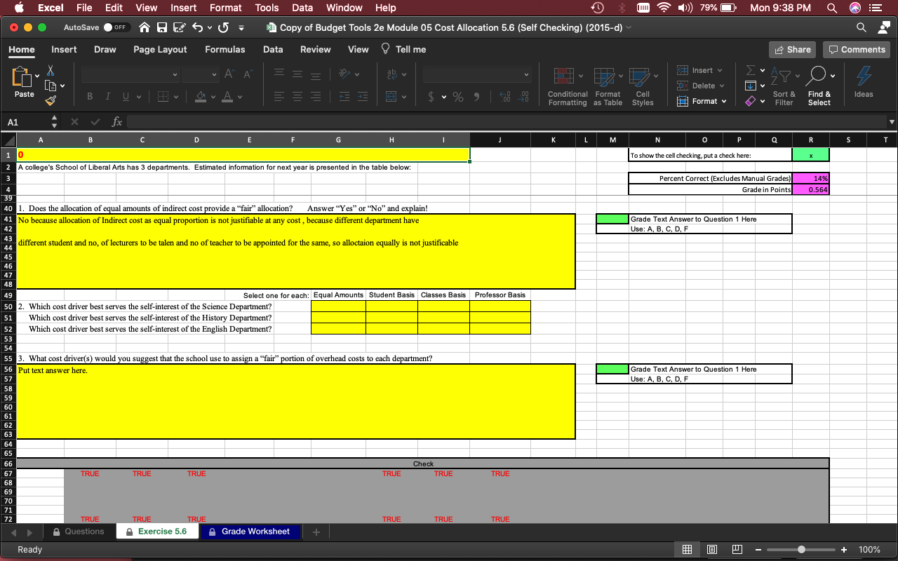 I tried copying the following into the boxes and the self-check was