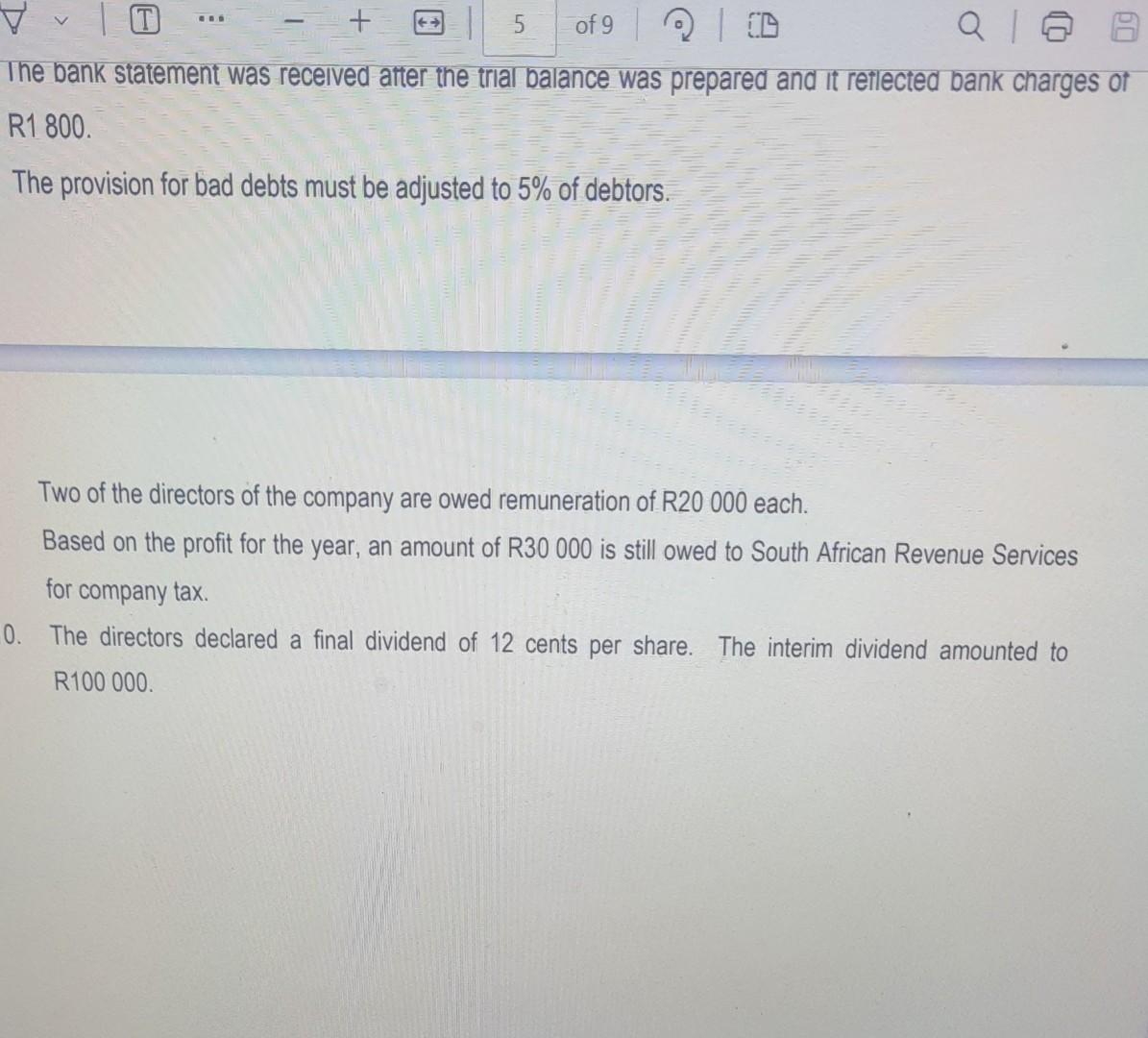 profit of R1 400000 . (b) The partners are entitled to interest