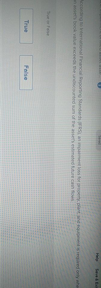  LUCU ASSEL JSSE... 1 Saved Help Save & Exit According to