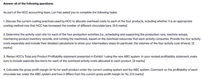 producing only two products: milk chocolate bars and dark chocolate bars. The