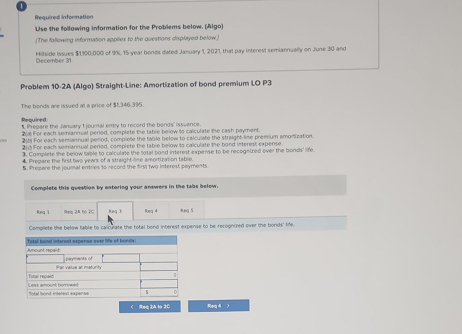of 9%,15-year bonds dated January 1,2021 , that pay interest semiannually on