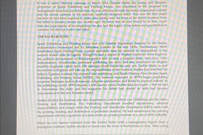 year's financial performance data (see Exhibit 1). With the required figures at