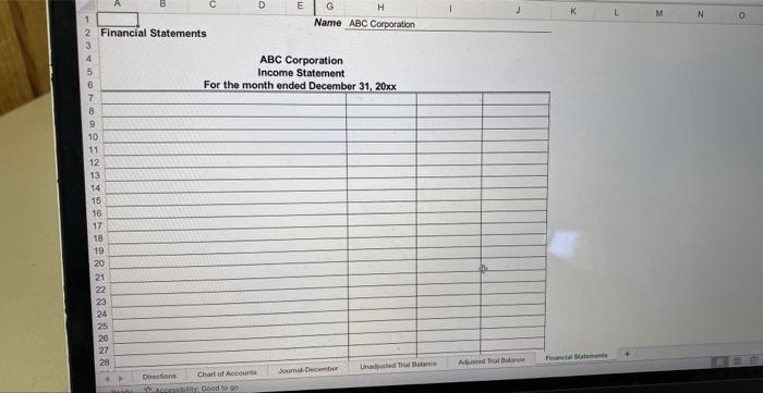 aceeunt. Puichased merchandie inveritory from XYZ Compary for $125.000, terme Neom. 11