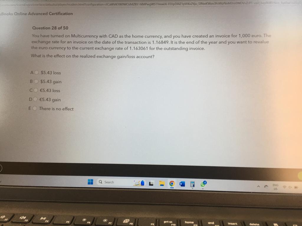 made last week. While in the match transactions screen, he realizes that