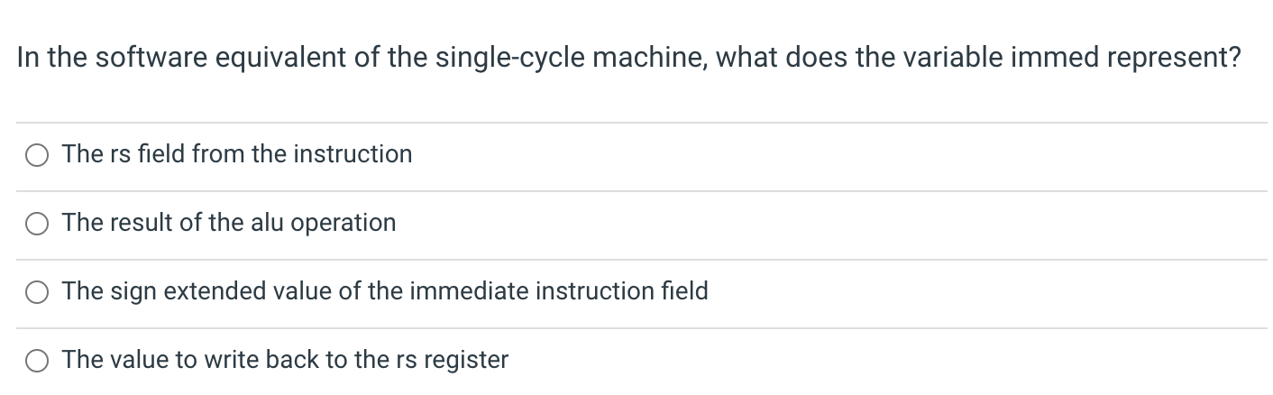 memory that it should read from the computed address Determines if memory