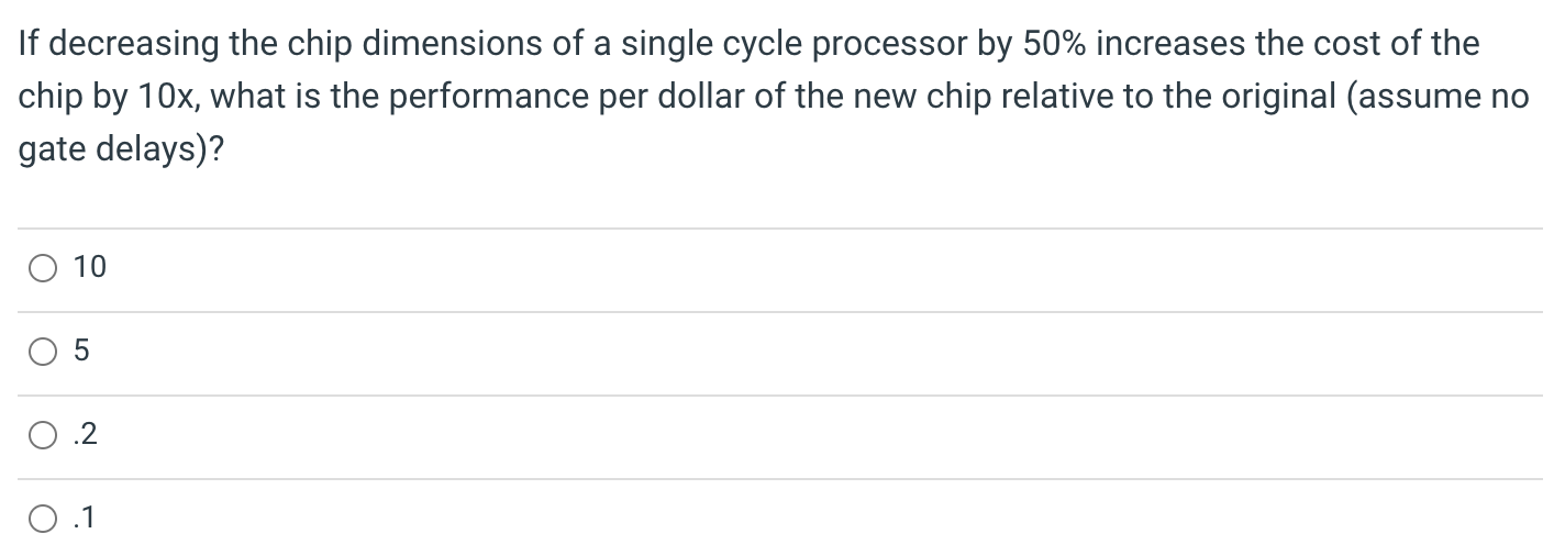 the instruction In the single cycle machine, the ALU control output is
