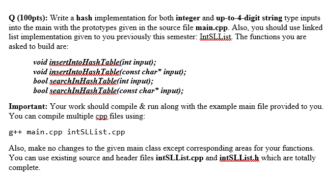  //************************ intSLList.cpp ************************** #include #include "intSLList.h" using namespace std; IntSLList::~IntSLList() {