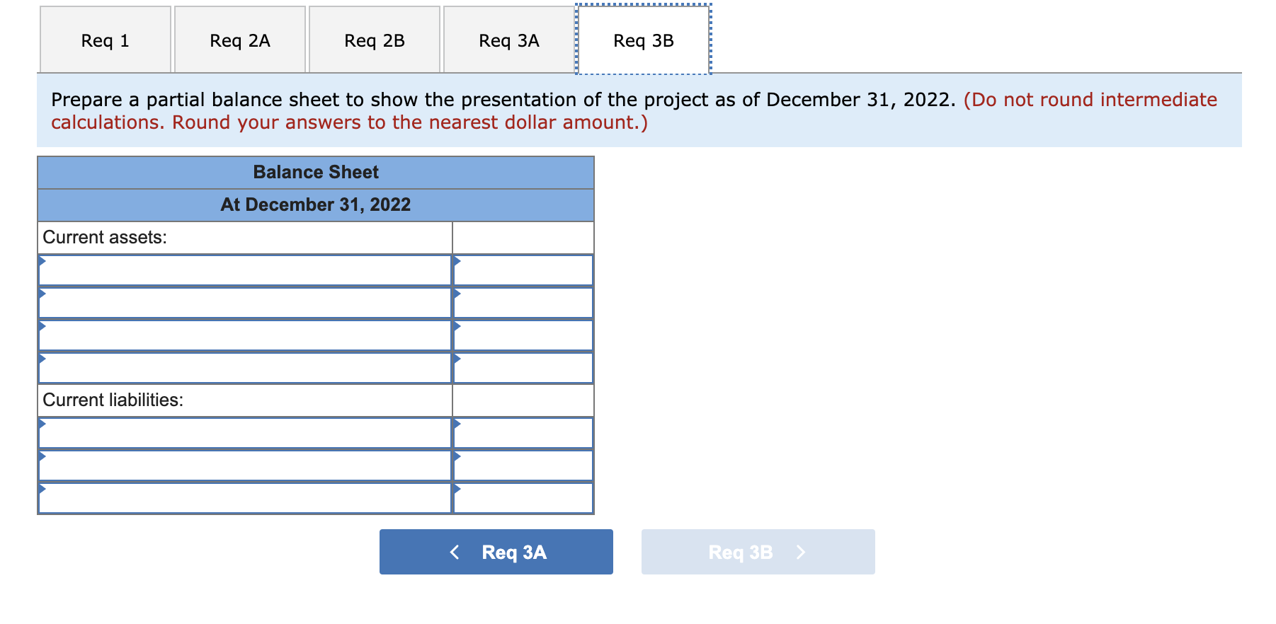 cash was collected. The project was completed in 2023 after additional costs