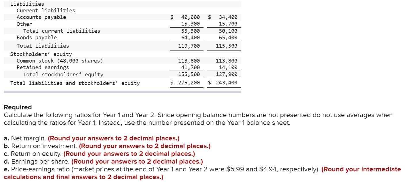 show work. Thanks in advance! The following financial statements apply to Rundle