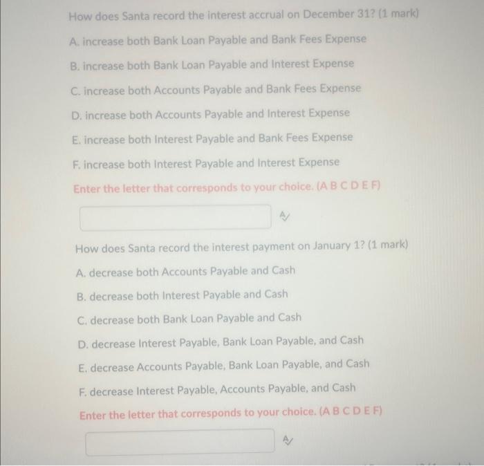 1 next year- Hired seven elves to package toys (they Dec. 5