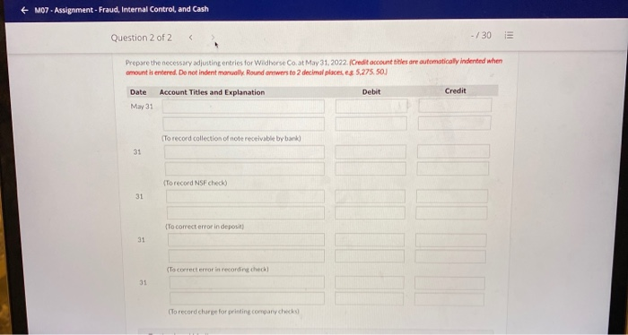 account per its general ledger showed a balance of $6838.90 The bank