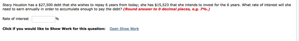 each of the following four questions by computing the unknowns. Click here