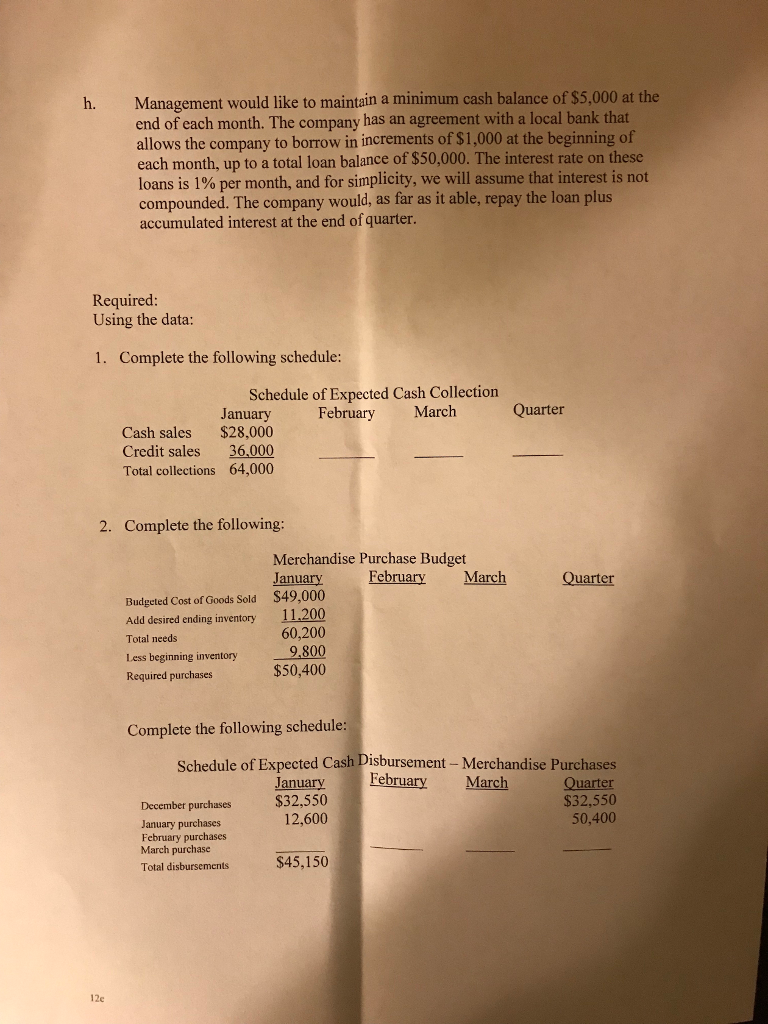 November 14, 2017. Project must be done using a computer application program