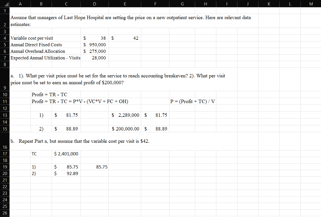  K L M B C D E F G 1 1