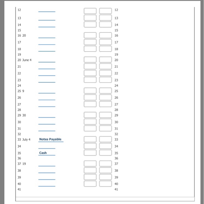 journal. required, enter amounts to the nearest cent. If an amount box