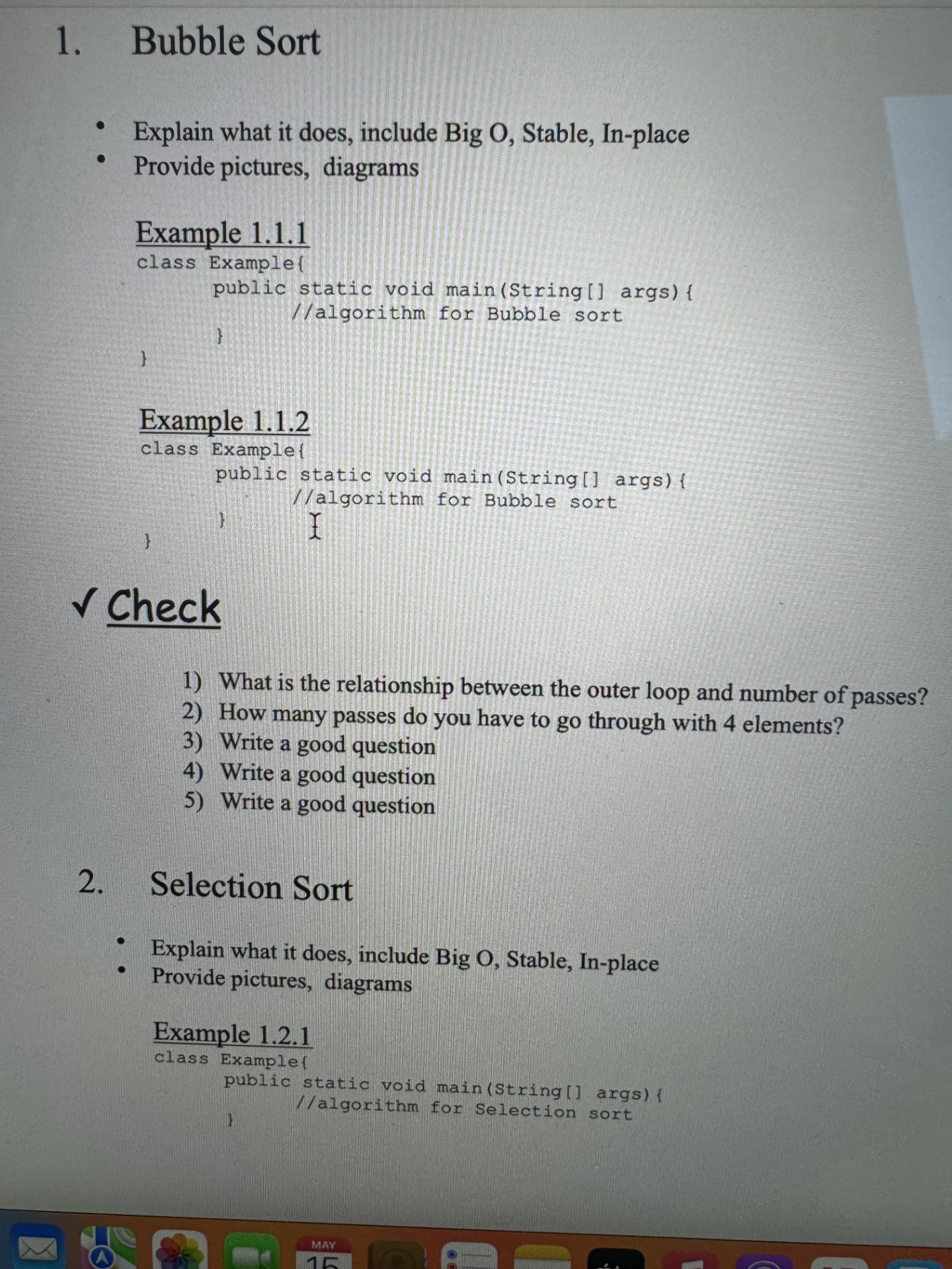  Example 1.2.2 Check What is the relationship between the outer loop