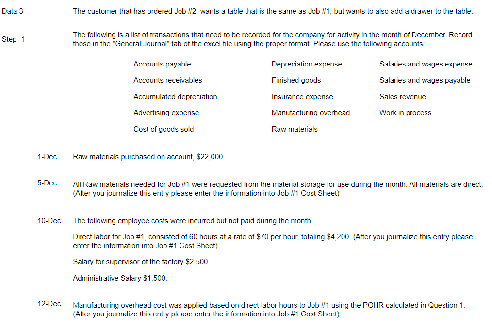 I completed the general journal but I am unsure if it's correct.