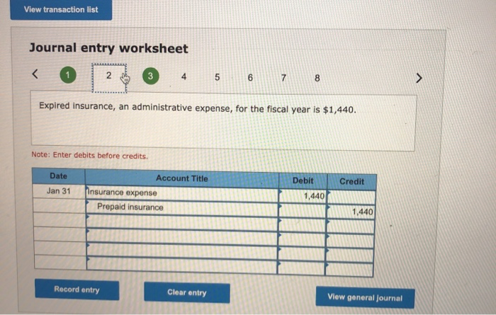 the trial balance tab. Rent expense and salaries expense are equally divided
