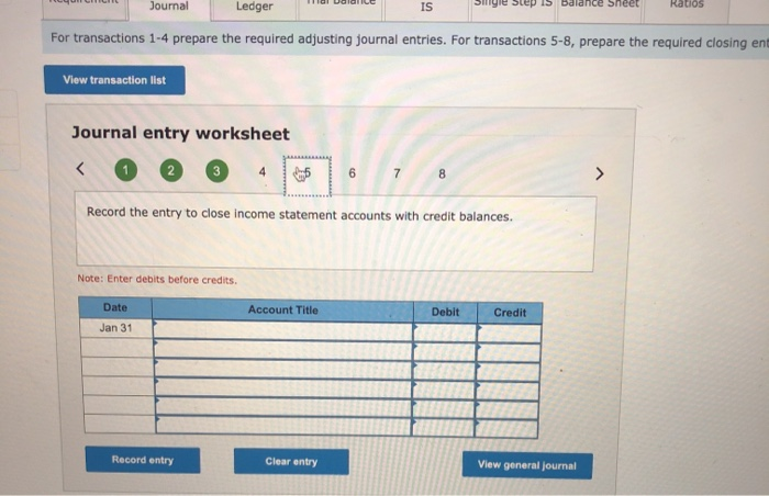 31, 2019, follow. a. Store supplies still available at fiscal year-end amount