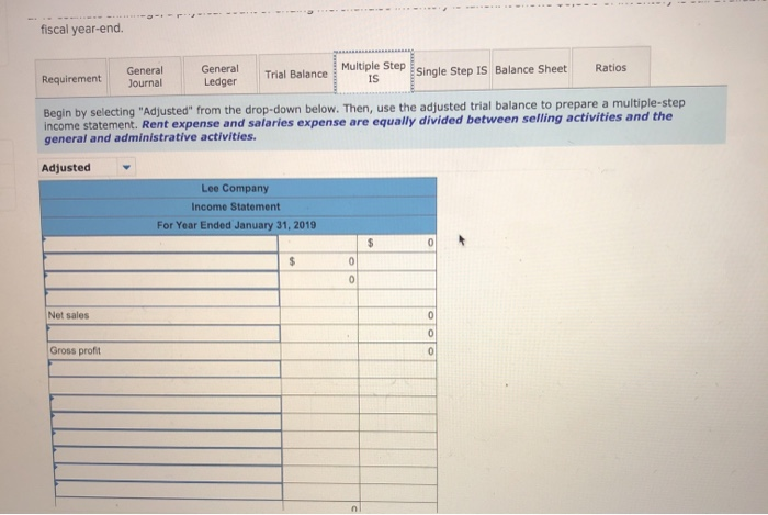 of ending merchandise inventory is taken. It shows $9,590 of inventory is