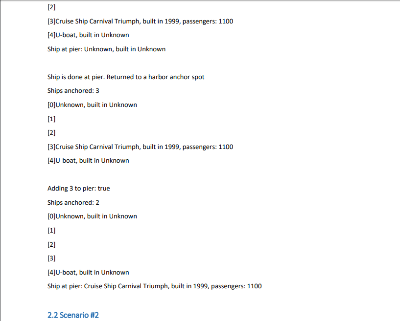 two interfaces that were provided in the instructions. Here are the images: