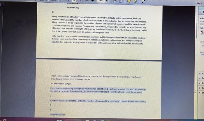 TO FOLLOW THE INSTRUCTION FOR THE PROGRAM. EVERY COUT STATEMENT SHOULD BE