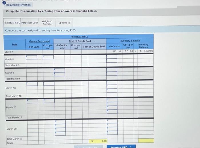 [The following information applies to the questions displayed below] Warnerwoods Company uses