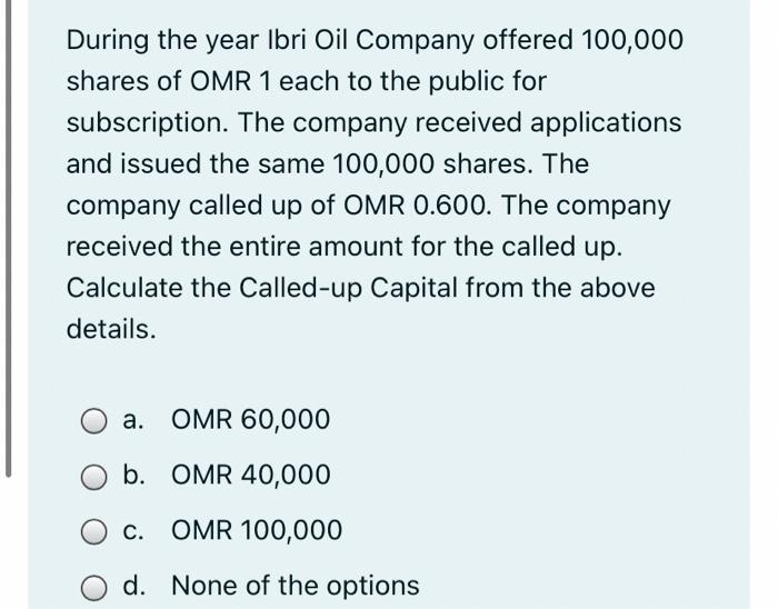 I only have 2 minutes to solve the question During the year