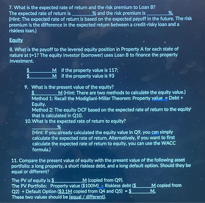 A ) that will be worth either $117M with a probability of