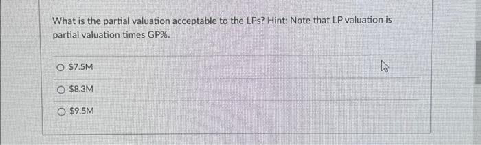 information.) EBV is considering a \$6M Series A investment in Newco. EBV