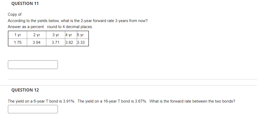  Please help me solve for both questions.QUESTION 11 Copy of According