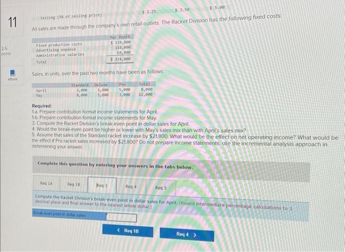 Selting ( 5 of selling price) Al sales are made through the