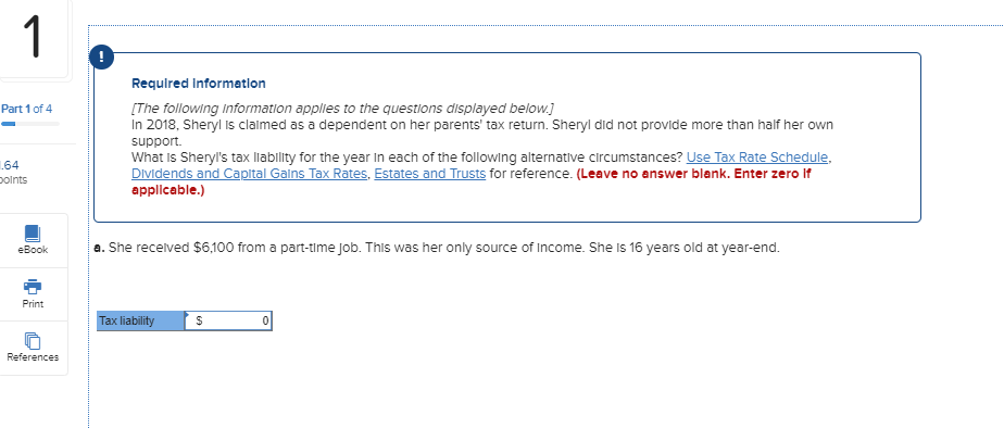  Answers for B. and C. are wrong Required Information Part 1