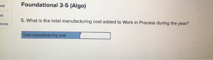 a cost formula that estimated $500,00C total manufacturing overhead for an estimated