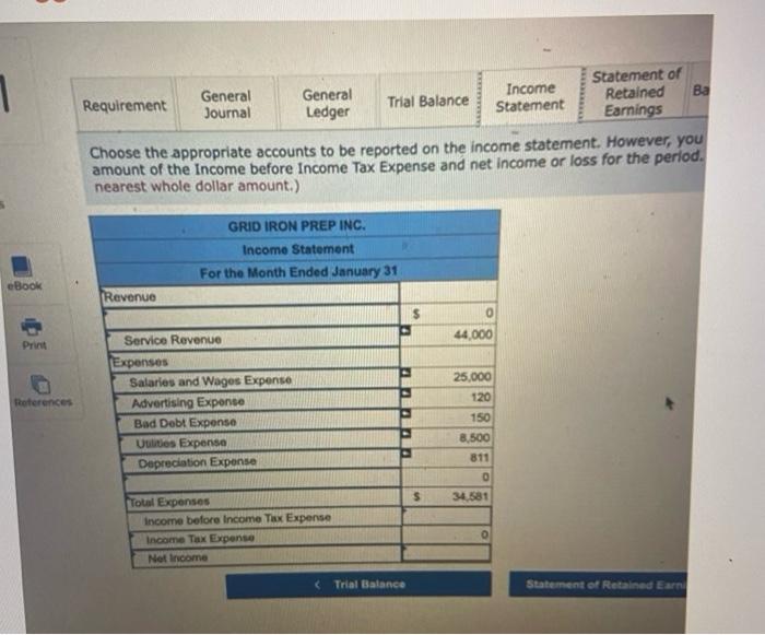 transactions occurred during the month ended January 425 a. GIP issued stock