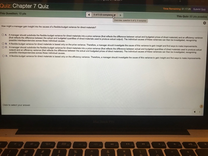 output level in the budget peri the period; a flexible budget is