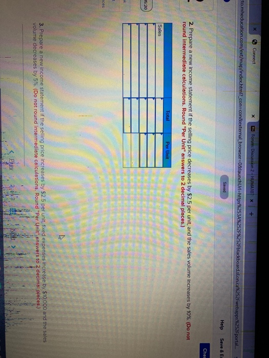 (19,000 units) Less: Variable expenses Contribution margin Less: Fixed expenses Net Income