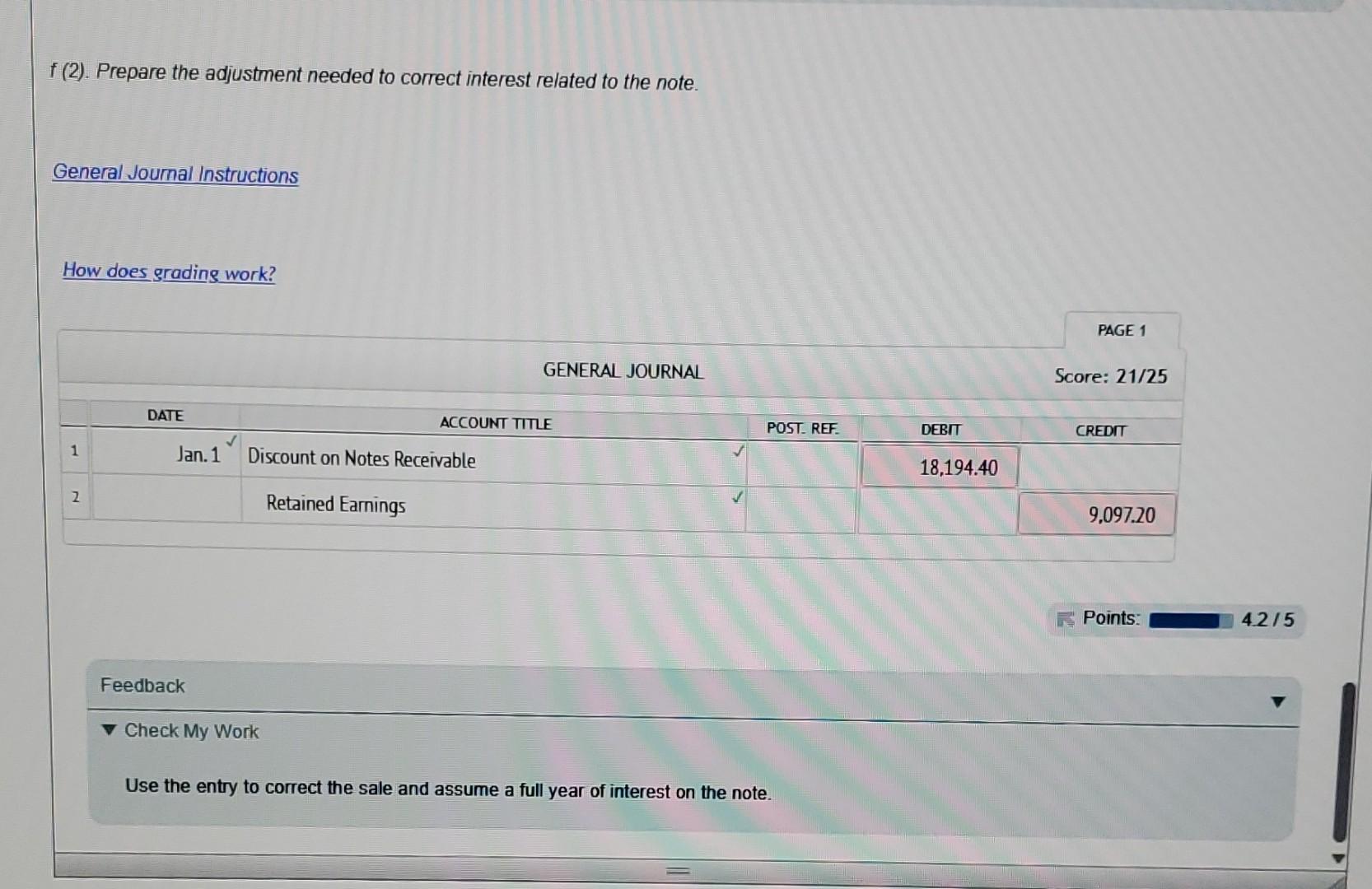 for doubtful accounts of $5,000 was not recorded. The company normally uses