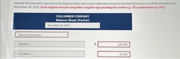 statements. 3. November 30,2025 -Cullumber prepares financial statements. 4. December 31,2025-Cullumber prepares