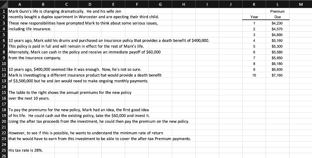 G J K L M Year 1 2 3 3 4