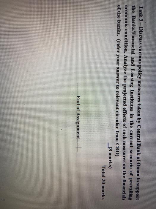  please the answer has 2part one discuss various policy measures .