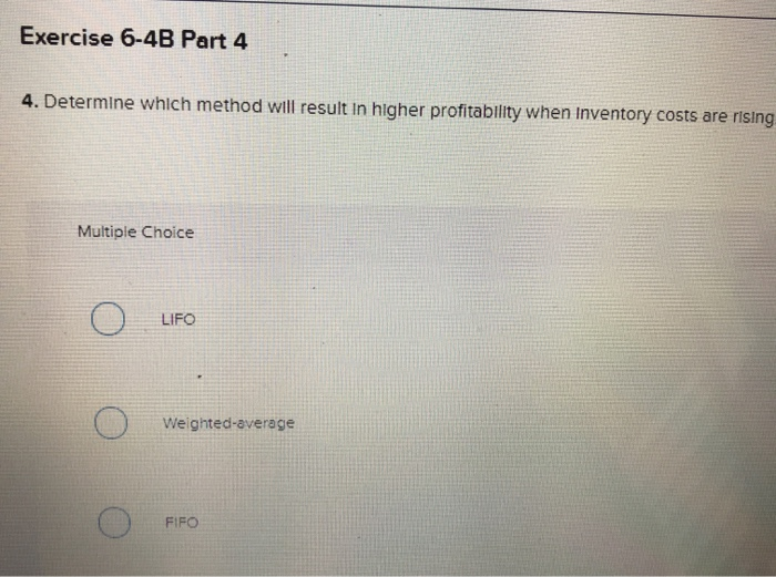(L06-3) [The following information applies to the questions displayed below) During the