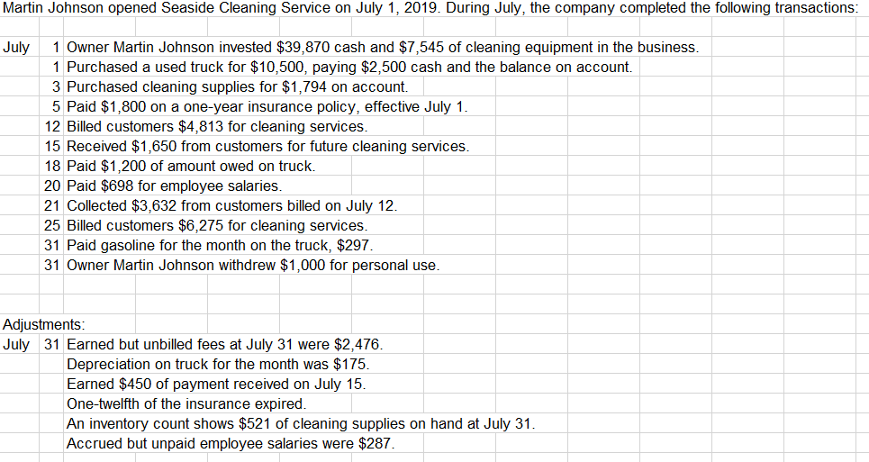 Step 2 Step 3 Step 4 Step 5 Step 6 Journalize the