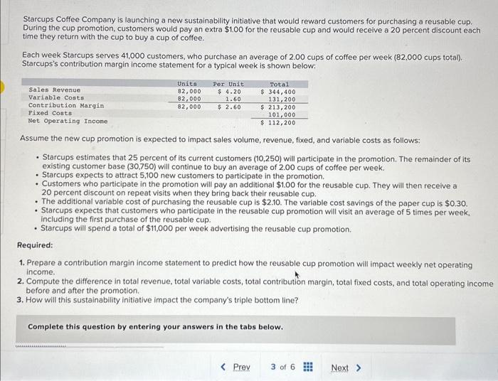  please! need help Required: 1. Prepare a contribution margin income statement