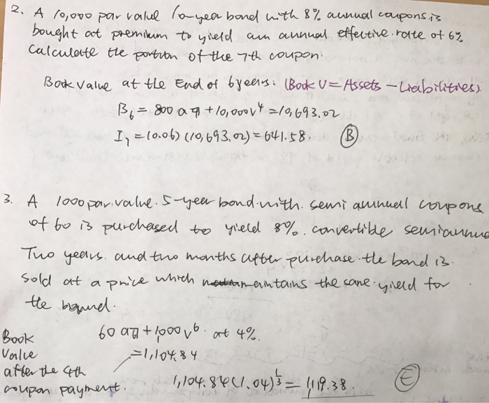 question 2 for the book value at the end of 6 years