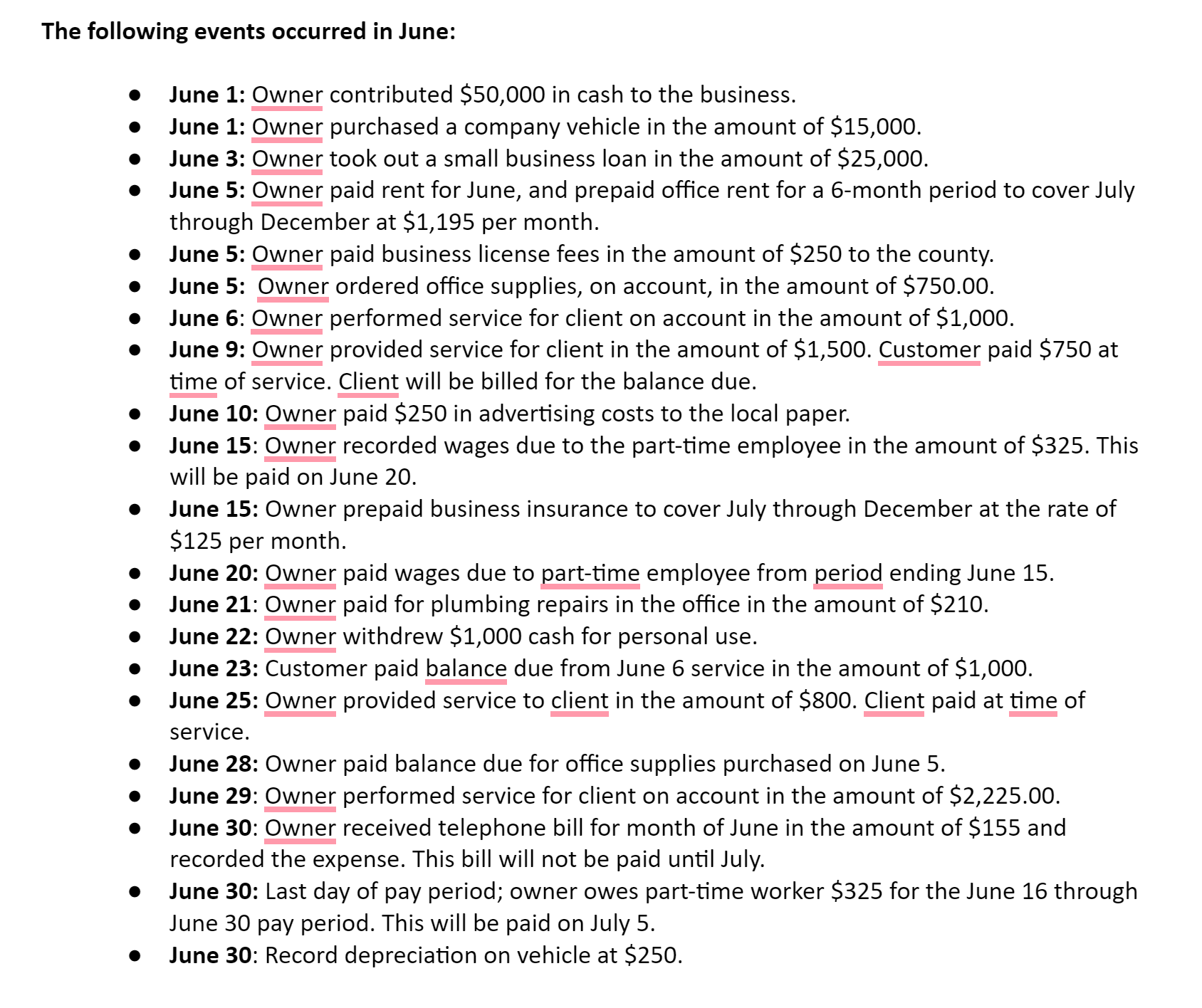 HELP! Please make corrections to the highlighted cells using the feedback in