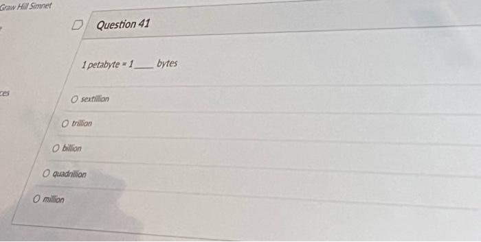 help 1 petabyte =1 bytes sextillion trilion billion quadnllion AMicroprocessor is a